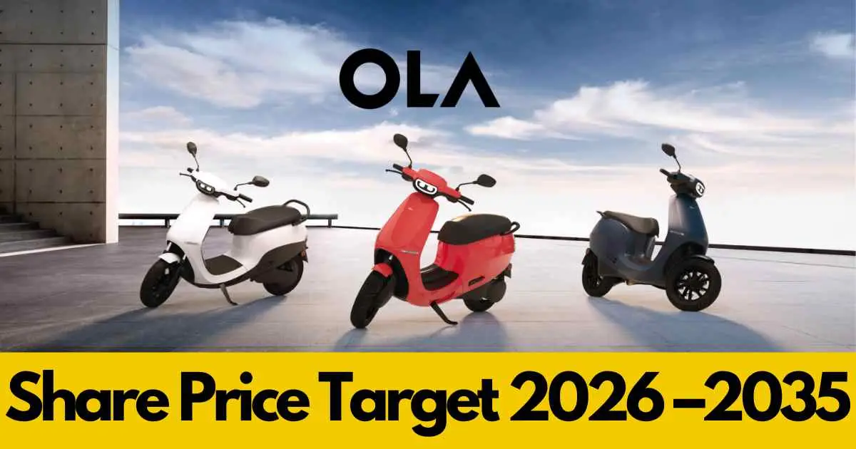 Ola Electric Mobility Share Price Target 2026, 2028, 2030, 2032, 2034, 2035